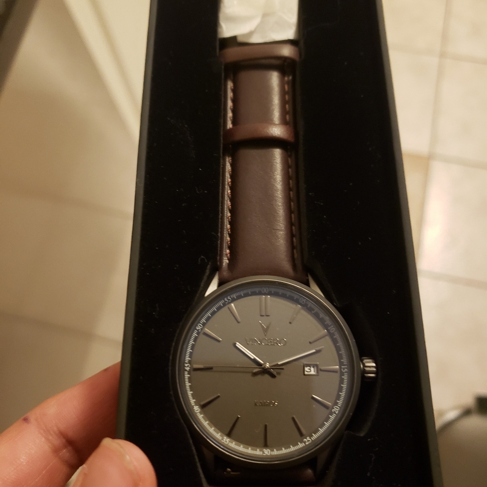 Men's Vincero Watch Brown Leather